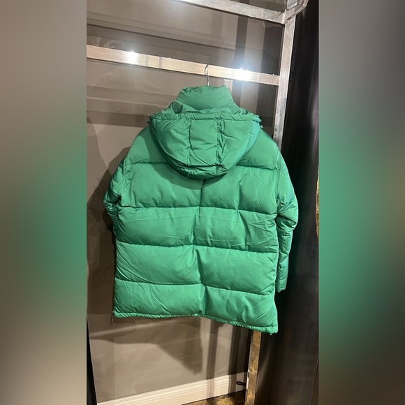 NWT 2NDDAY Green Apres ski oversize PUFFER JACKET - Picture 11 of 12